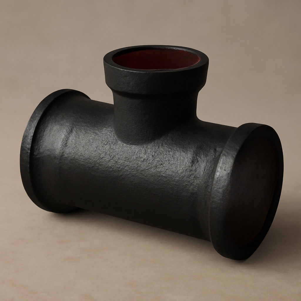 Тройник раструбный чугунный ТР 500х350 мм ГОСТ 5525-88