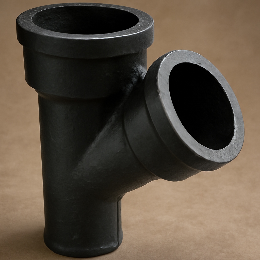 Тройник чугунный косой 50х50 мм СЧ35 ГОСТ 6942-98